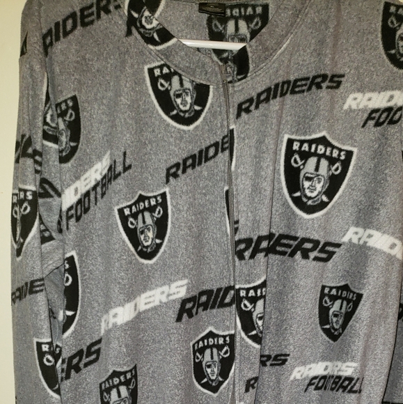 NFL Team Raiders Adult Onesis - Picture 6 of 9